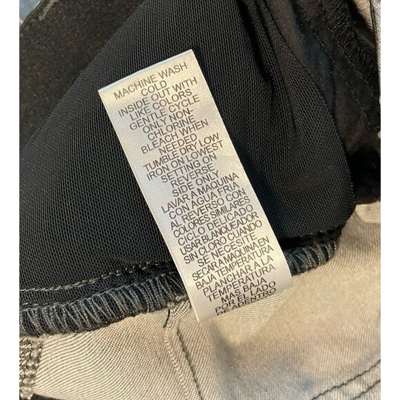 Democracy “Ab-solution” Women's Sz 10 Gray Denim Booty Lift Straight Leg Jeans - Picture 11 of 14